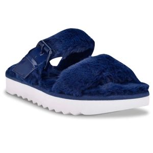 NIB Nine West Fur Slides